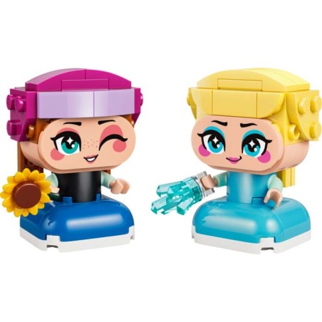 Mini Anna and Elsa.