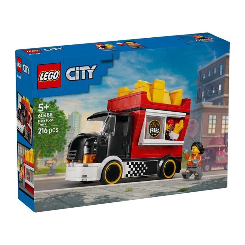 Camión de patatas fritas.