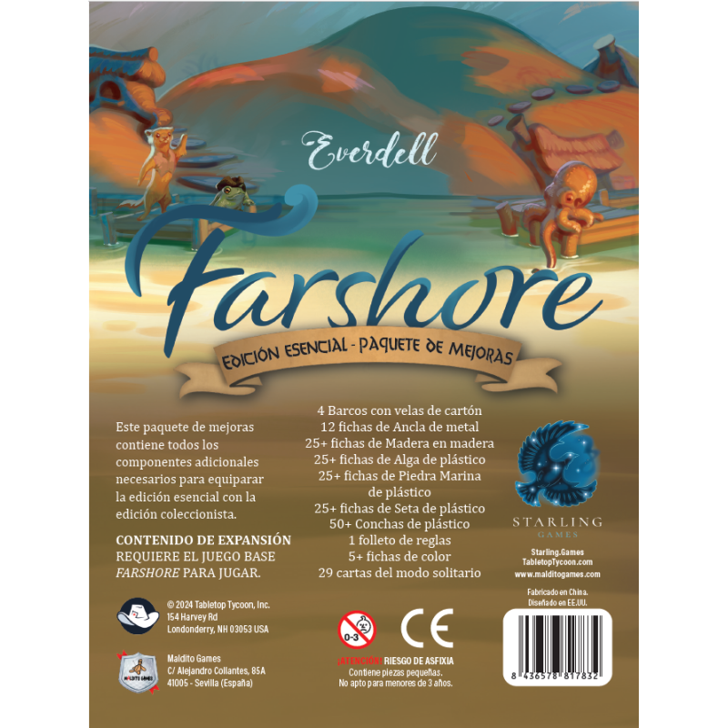 Everdell Farshore: Essential Edition Upgrade Pack