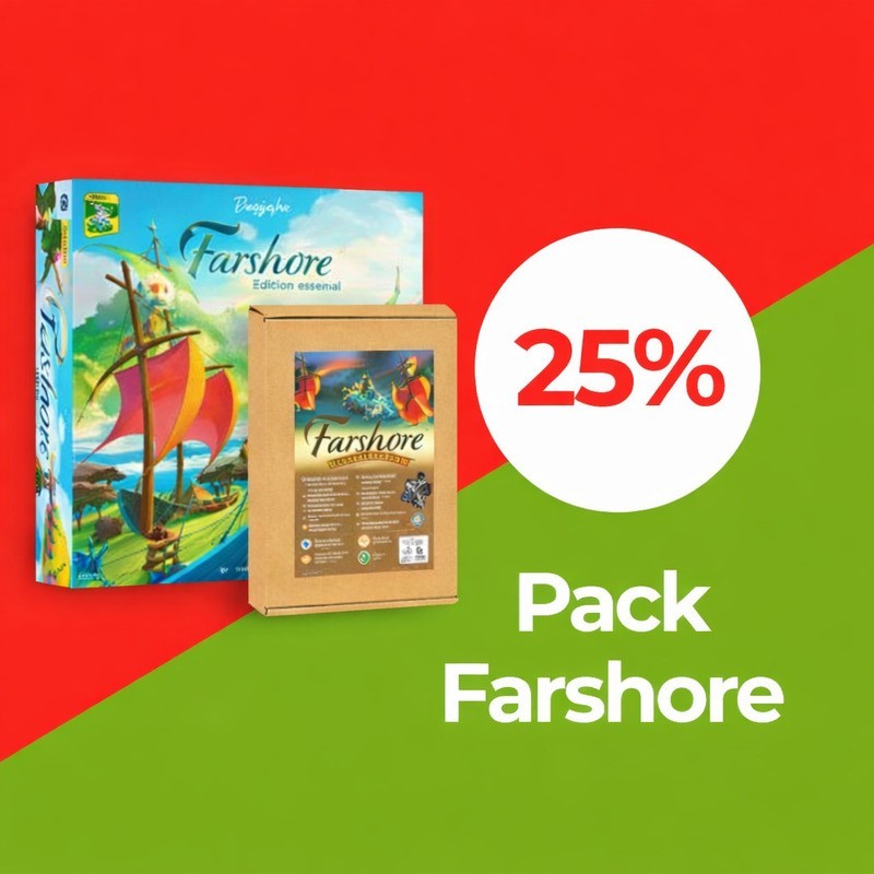 Pack Everdell Farshore + Paquete de mejora.