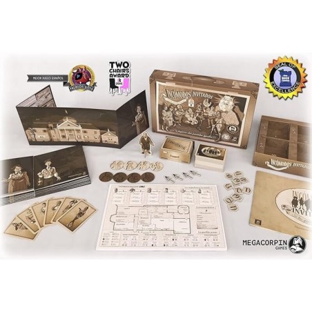 Image of the board game Awkward Guests: The Walton Case Deduction and Mystery Board Game buy board games
