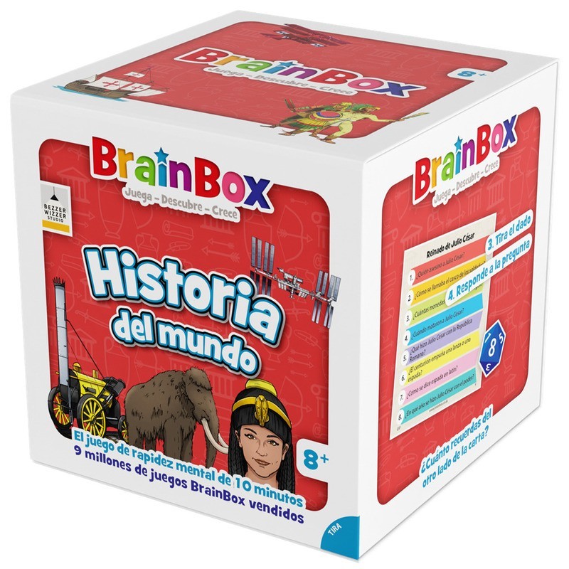 Juego de memoria. Historia del mundo.