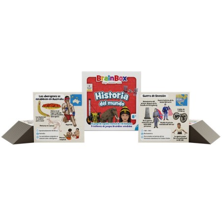 Juego de memoria. Historia del mundo.