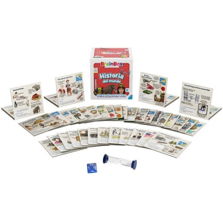 Juego de memoria. Historia del mundo.