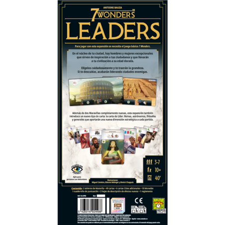 7 Wonders: Leaders New edition.