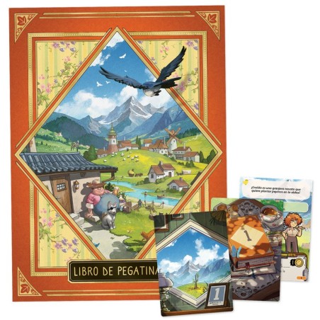 juego cooperativo aventuras en villapegatinas de asmodee - comprar en el taller del modelista juego cooperativo aventuras en villapegatinas de asmodee - comprar en el taller del modelista
