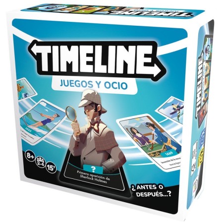 Timeline Juegos y Ocio | Juego de cartas de cultura y memoria