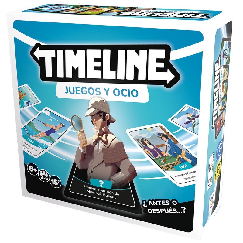 Timeline Juegos y Ocio | Juego de cartas de cultura y memoria Timeline Juegos y Ocio | Juego de cartas de cultura y memoria