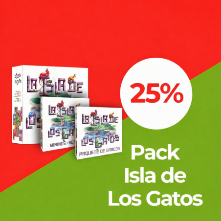 Pack la Isla de los Gatos.