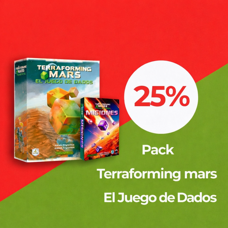 Pack Terraforming Mars: el juego de dados.