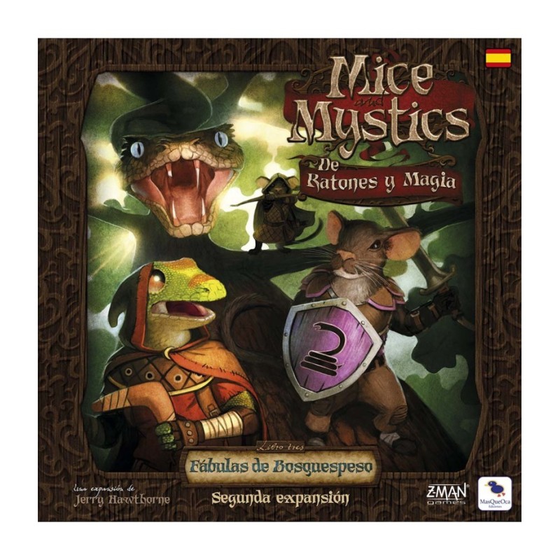 Mice and Mystics (De Ratones y Magia) Español Fábulas de Bosquespeso.
