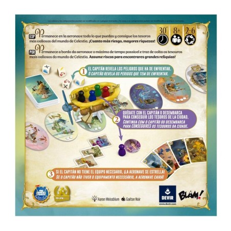 Celestia | Juego familiar de aventura y riesgo Celestia | Juego familiar de aventura y riesgo