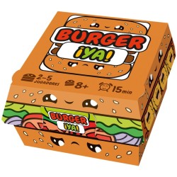 Burger ¡Ya! - Juego de cartas rápido y familiar.