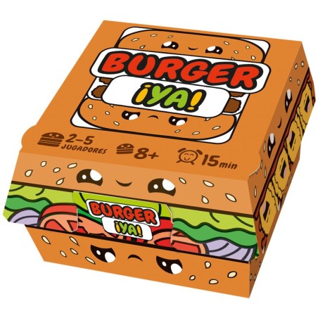 Burger ASAP | Fast Family Card Game