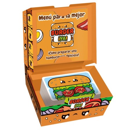 Burger ASAP | Fast Family Card Game