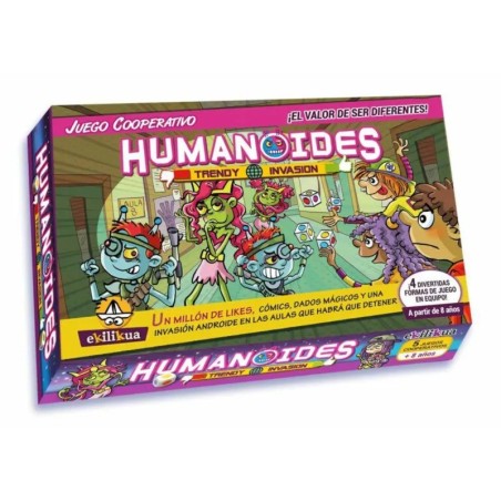 Humanoides | Juego cooperativo de dados
