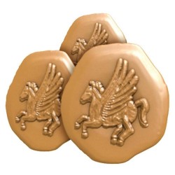 Thebai. Monedas metálicas.