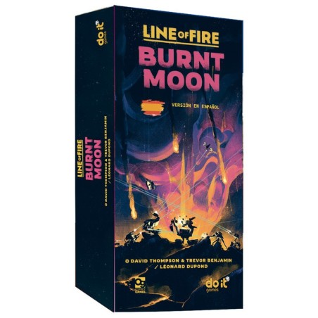 Line of fire: Burnt moon.