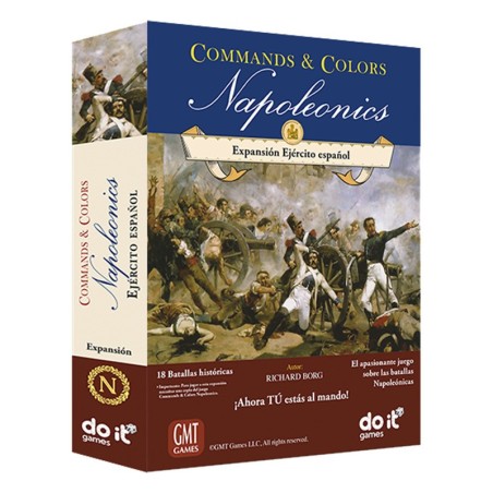 Commands and colors napoleonics: ejercito español.