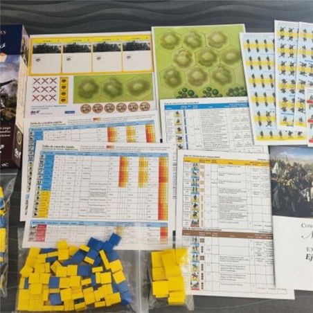 Commands and colors napoleonics: ejercito español.