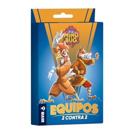 Mindbug: Equipos 2 contra 2.