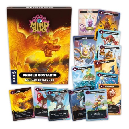 Mindbug: Primer contacto. Nuevas criaturas.