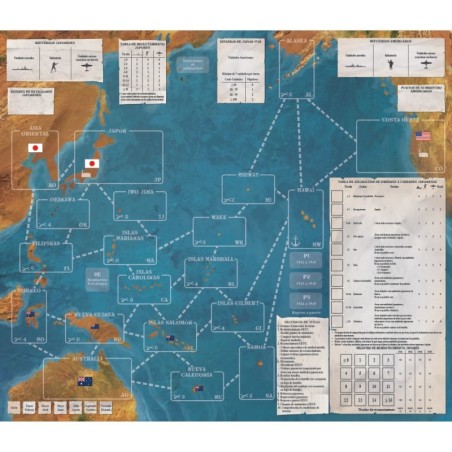Fleet Commander: Nimitz – The WWII Pacific Ocean Solitaire Strategy Game.