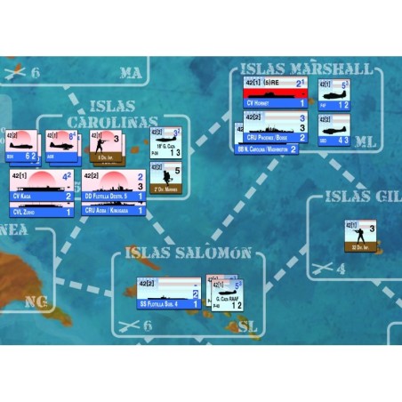Fleet Commander: Nimitz – The WWII Pacific Ocean Solitaire Strategy Game.