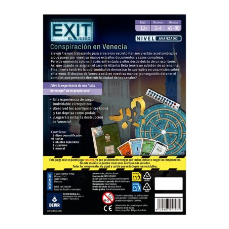 EXIT: The Venice Affair | Advanced Escape Room Game