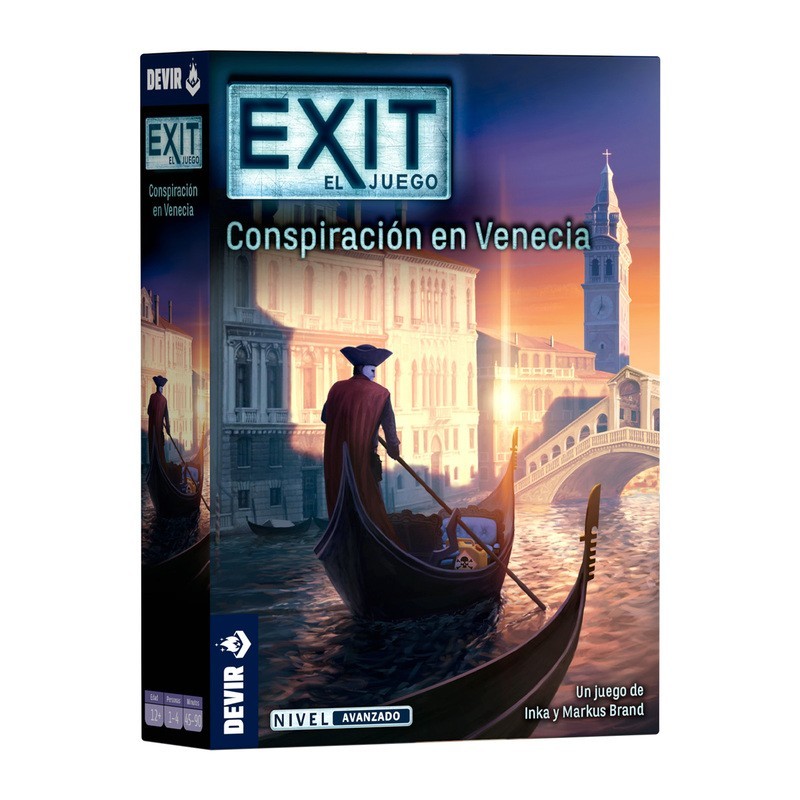 EXIT: Conspiración en Venecia | Escape Room de mesa EXIT: Conspiración en Venecia | Escape Room de mesa