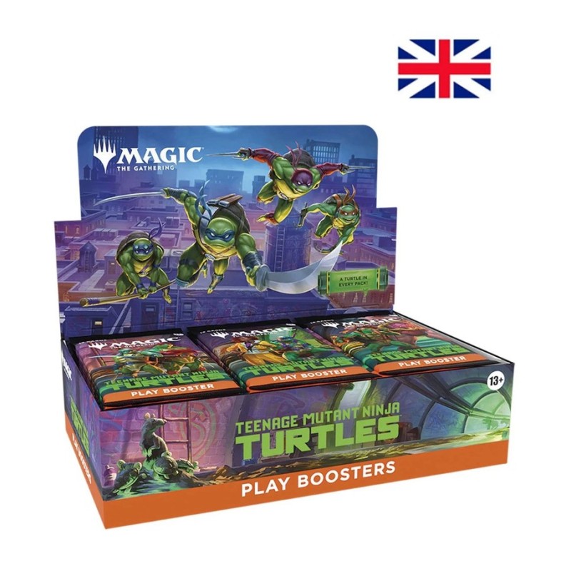 Magic the gathering: Ninja Turtles play booster Box (Inglés).