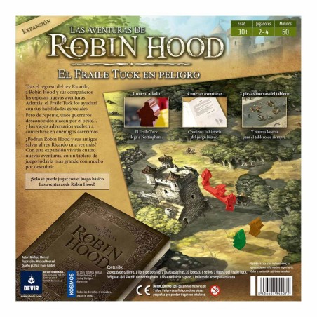 Las aventuras de Robin Hood. El fraile Tuk en peligro.