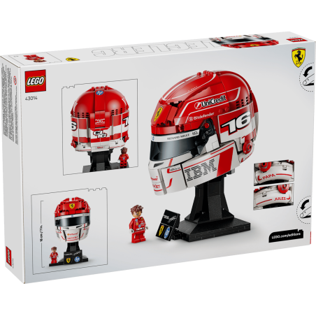Scuderia Ferrari HP: Casco de Charles Leclerc.