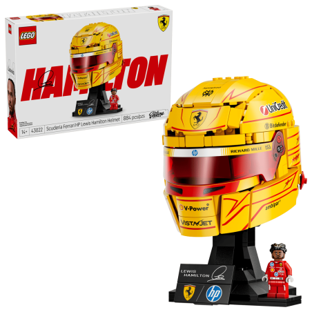 Scuderia Ferrari HP Lewis Hamilton Helmet.