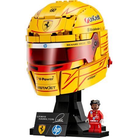 Scuderia Ferrari HP Lewis Hamilton Helmet.