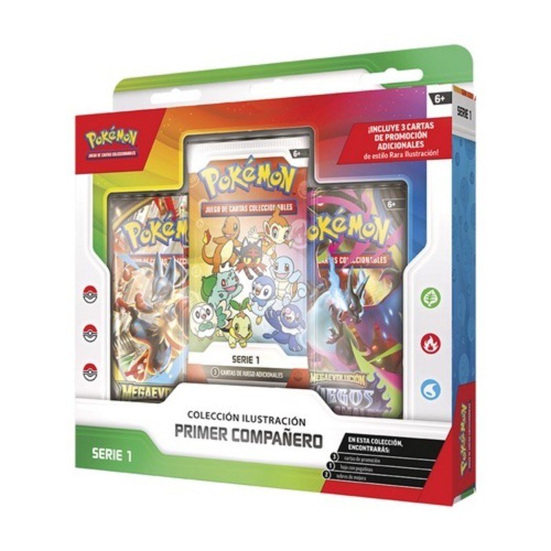 Pokemon: Sobres primer compañero. Español.