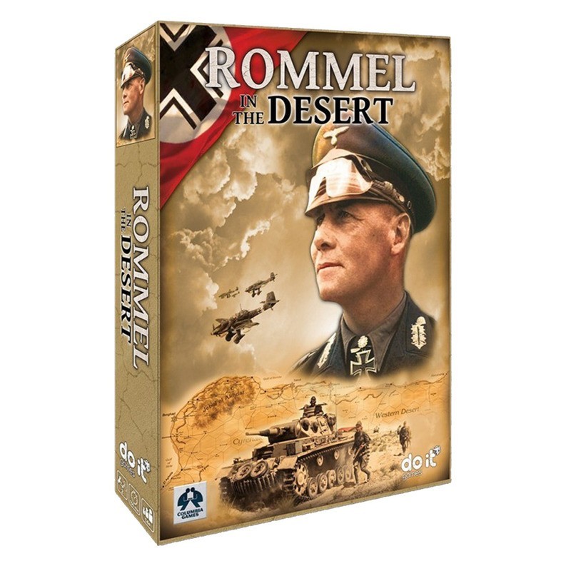 Rommel in the desert.