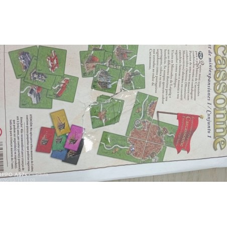 Carcassonne. Mini expansion |torn envelope.