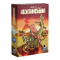 Extinción - Juego de mesa de dinosaurios y rescate.