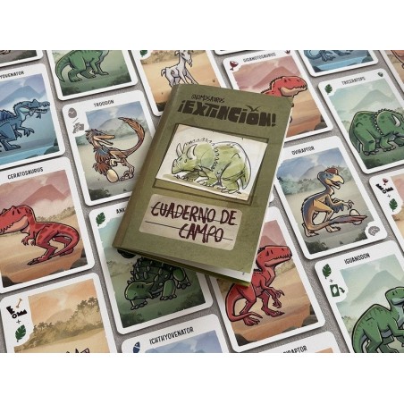 Extinción | Juego de mesa de dinosaurios y rescate
