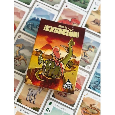 Extinción | Juego de mesa de dinosaurios y rescate