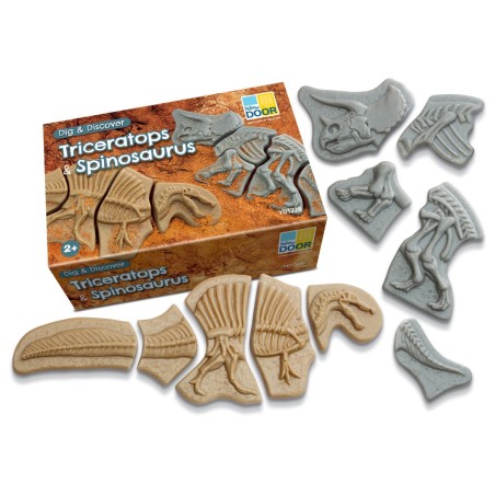 Dig and Discover – Triceratops & Spinosaurus.