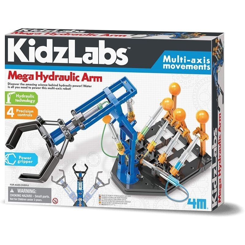 Mega brazo hidráulico Kidzlabs.