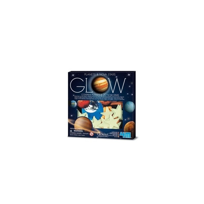 Planetas y estrellas brillantes.