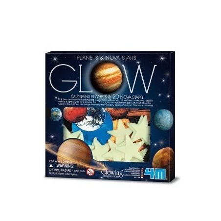 Planetas y estrellas brillantes.