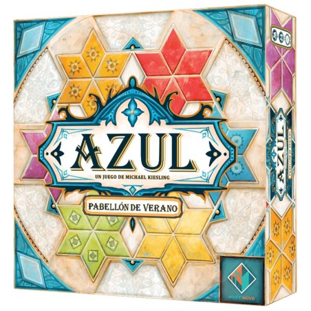 Azul: Pabellón de verano.