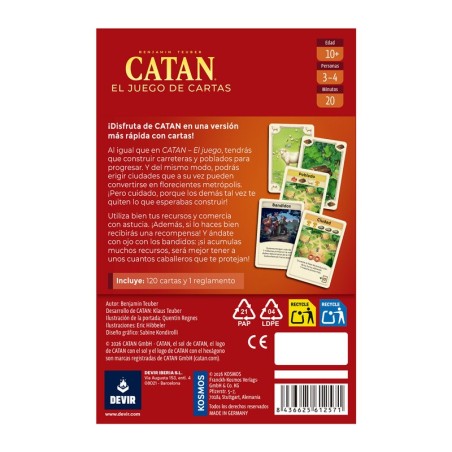Catan: Card game.