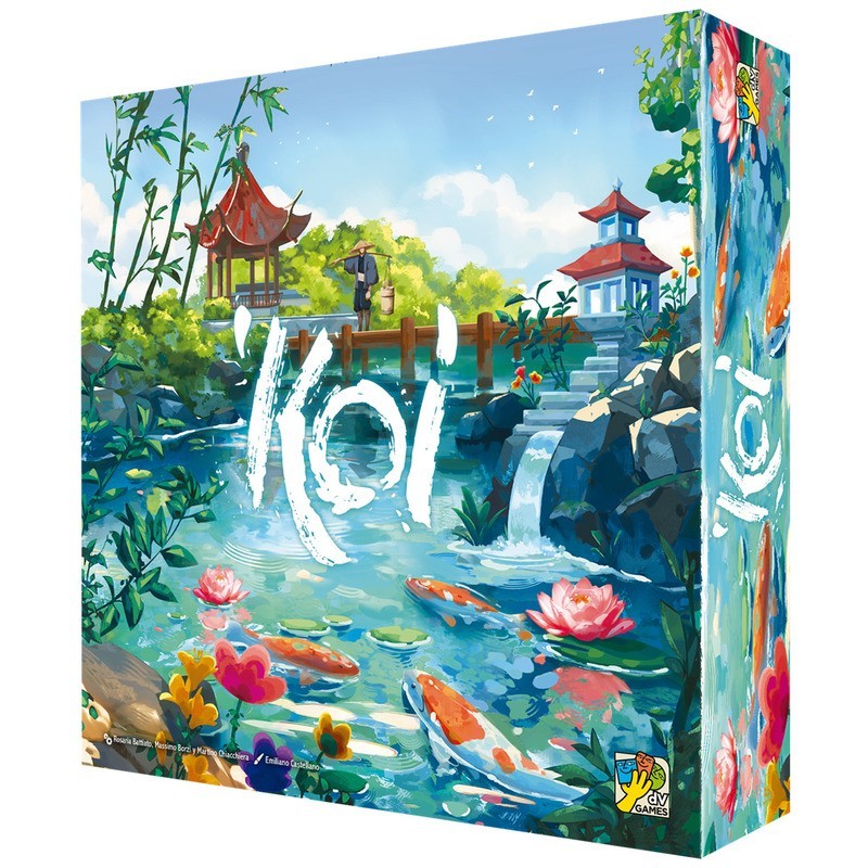 juego de colocación de losetas koi de DV games - comprar en el taller del modelista