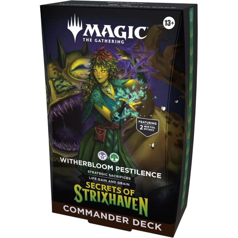 Commander deck Witherbloom pestilence MTG - Strixhaven (English)
