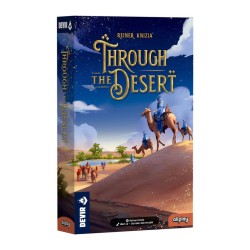 Through the Desert (Devir) – Abstract Area Control Board Game | Spanish Edition.